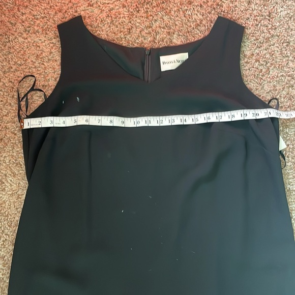Danny & Nicole vintage black dress, 2 piece set, new, size 18w - Picture 6 of 9